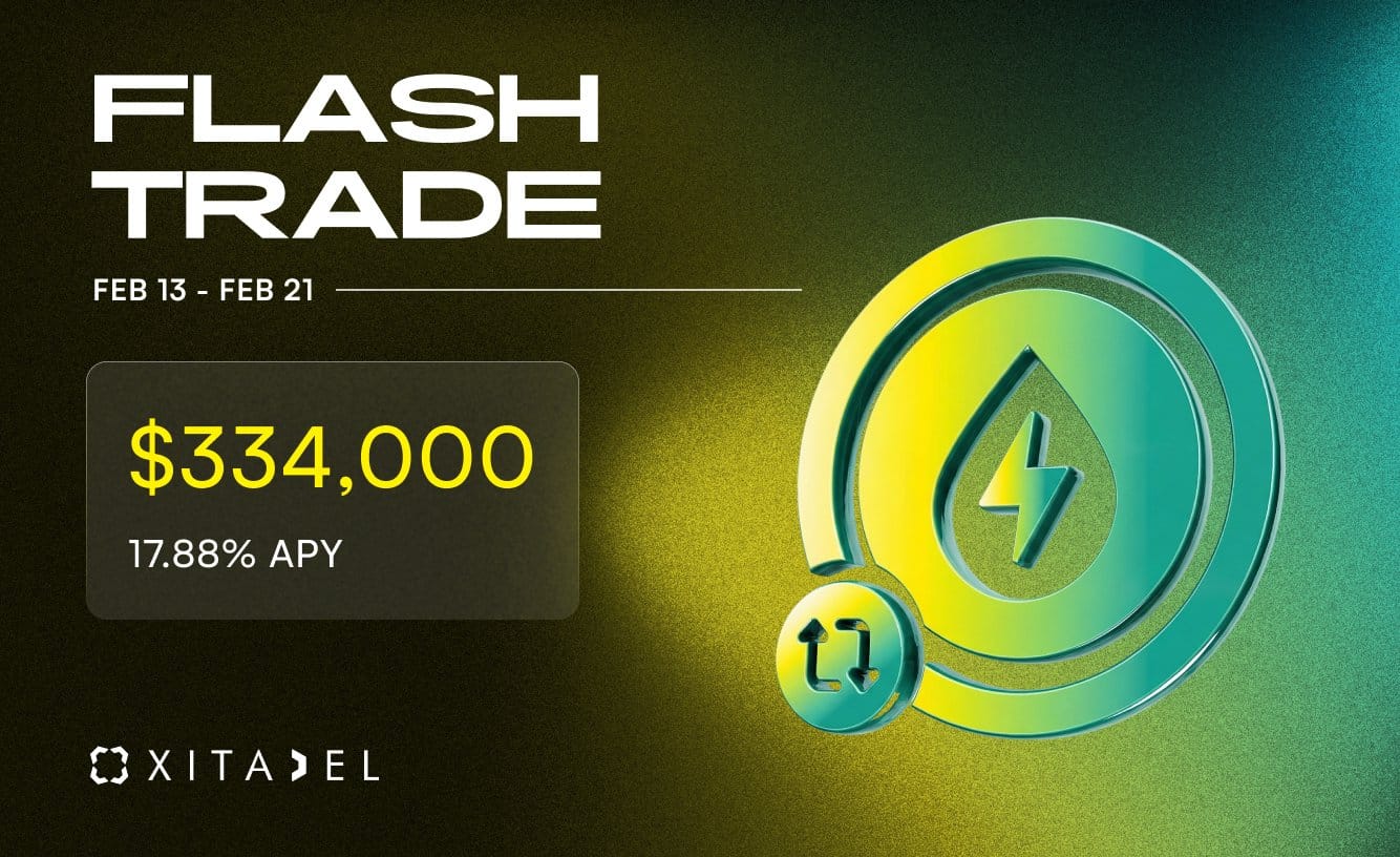 The First LTT with Flash Trade